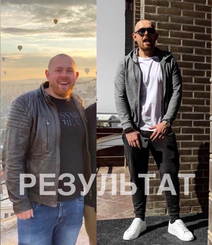 Композиция тела — до и после
